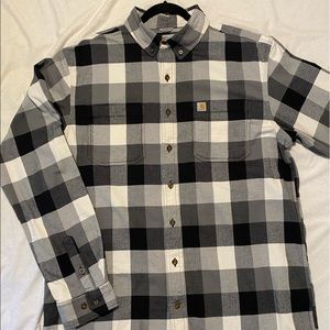 Carhartt Flannel Button Down Work Shirt